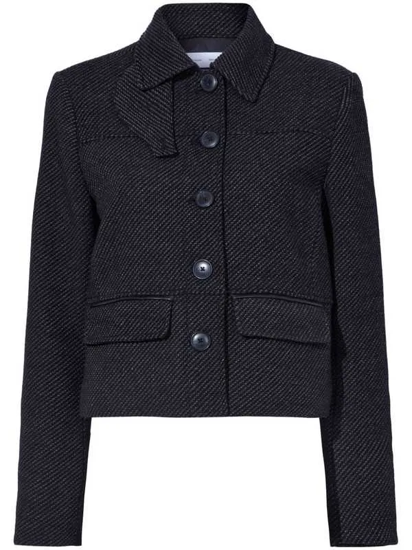 Colette Jacket - Black/Grey