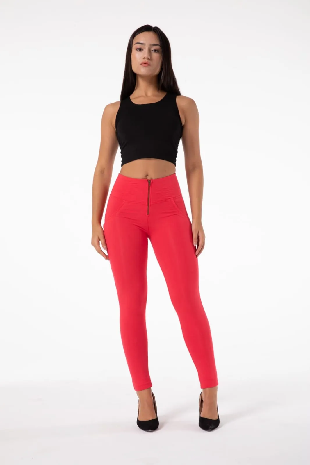 Coral Highrise trousers