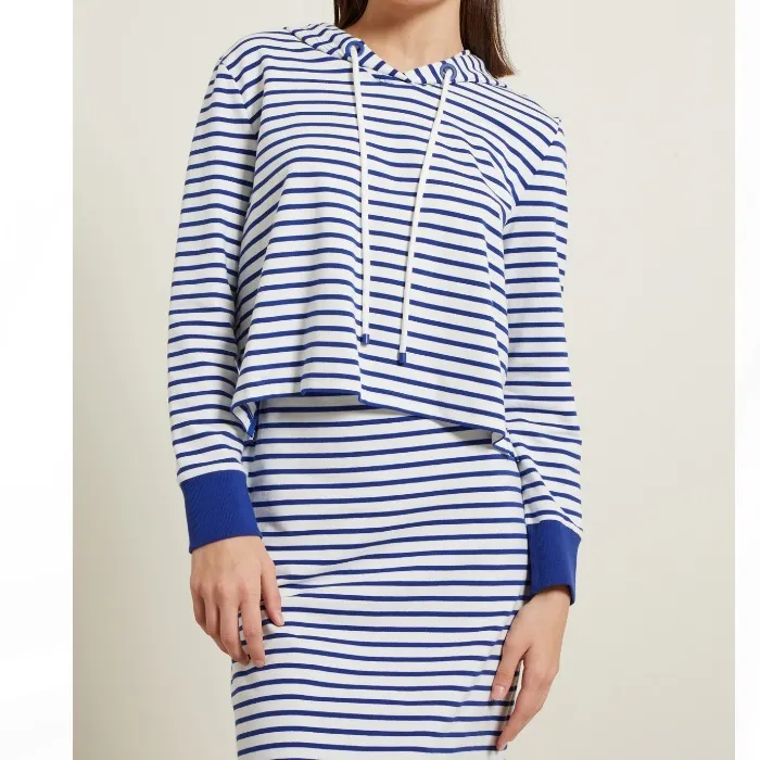 Diffusione Tessile | Striped Bi-color Long Sleeve Cotton Outlet