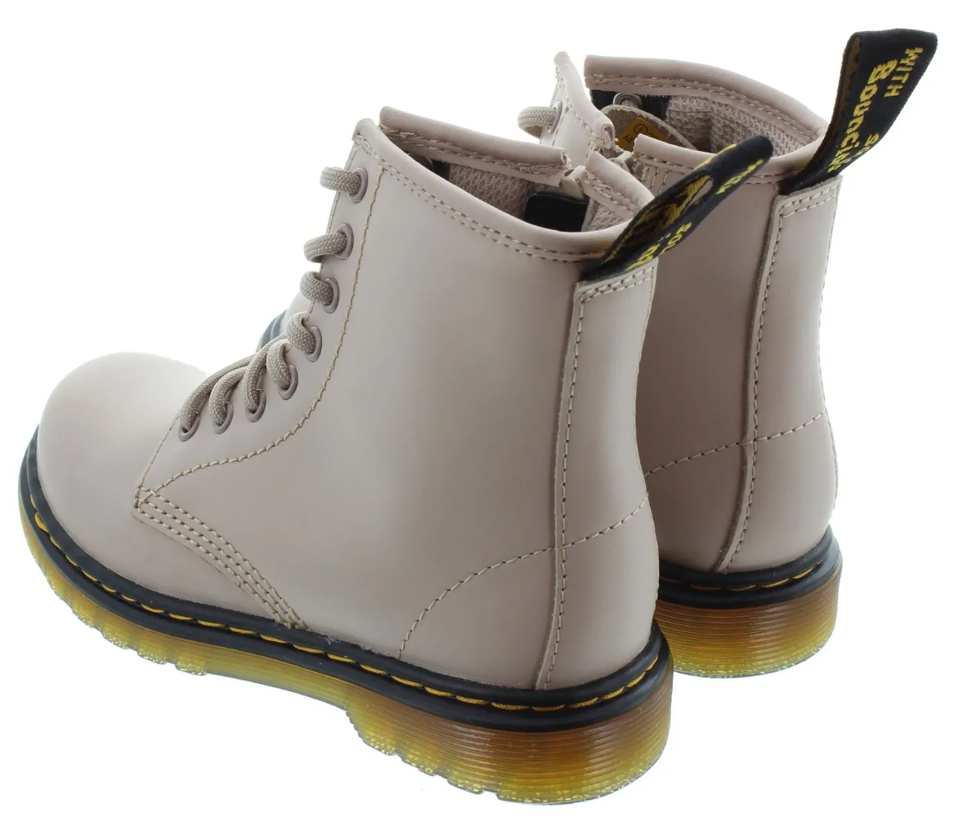 DR MARTENS Kids 1460 Boots In Taup