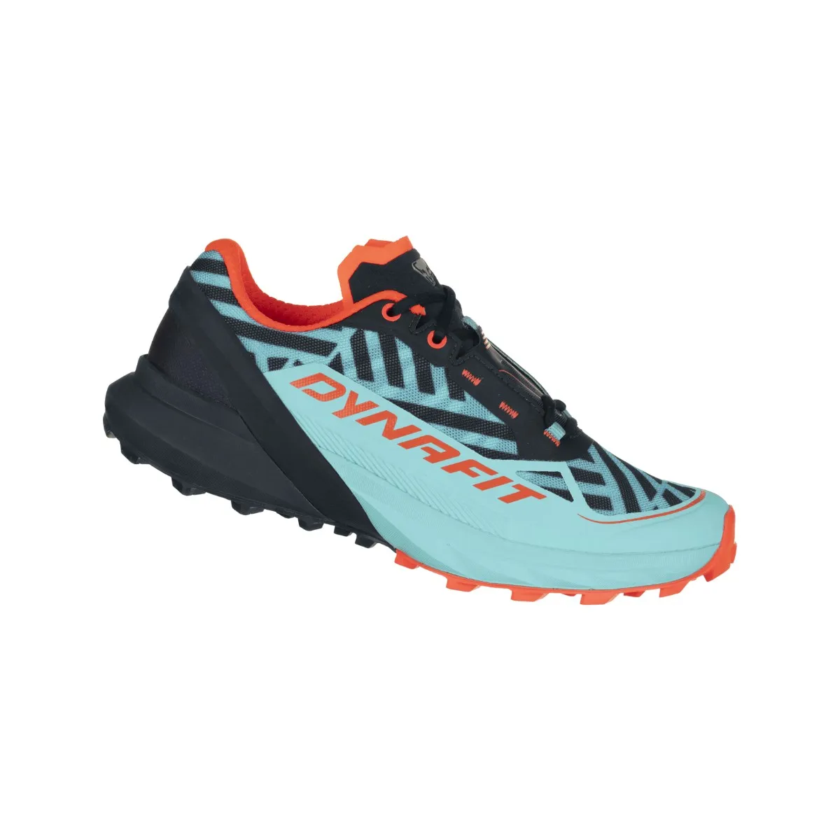 Dynafit Ultra 50 Graphic Light Blue Black Orange Women Shoes