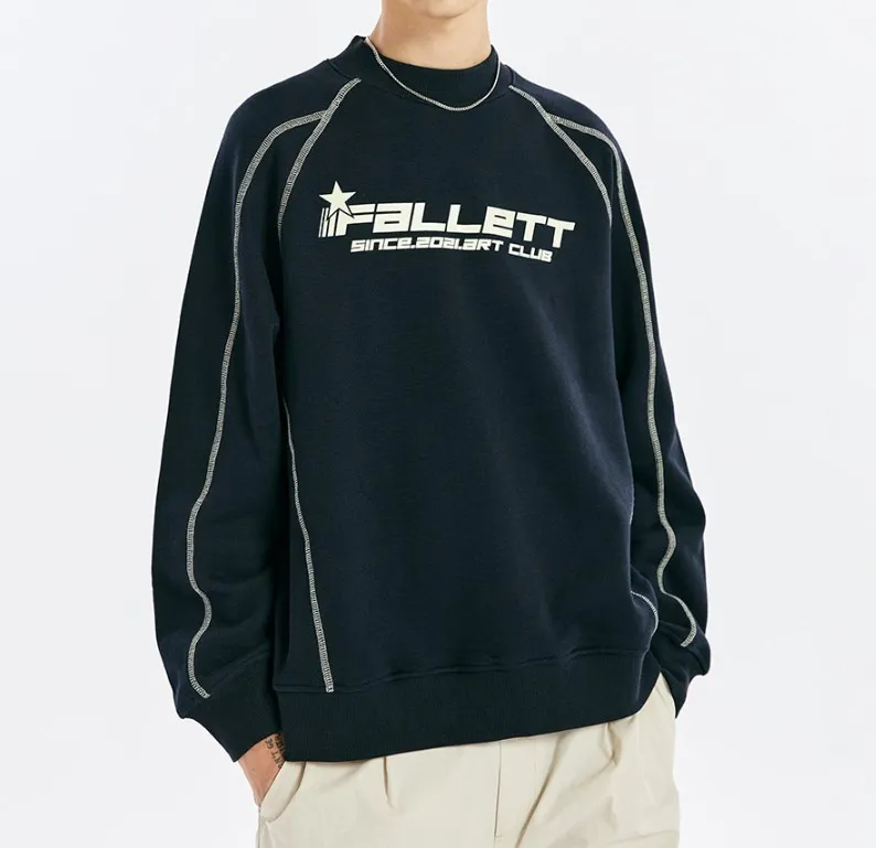 Fallett: Street Style Cotton Hoodies & Sweatshirts | Unisex Crew Neck