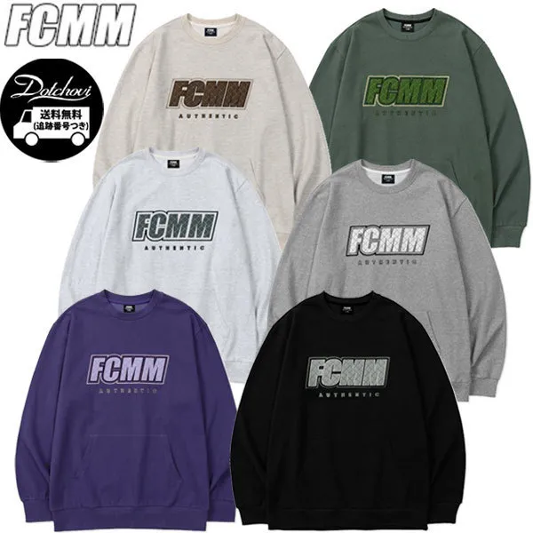 FCMM Unisex Street Style Co-ord Logo Hoodies Sweatshirts