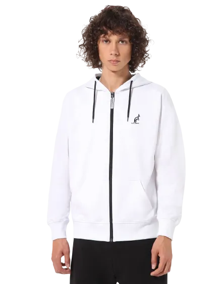 Felpa full zip jungle insert hoodie jacket can be rewritten as Australian sportswear hoodie jacket with full zip and jungle inse