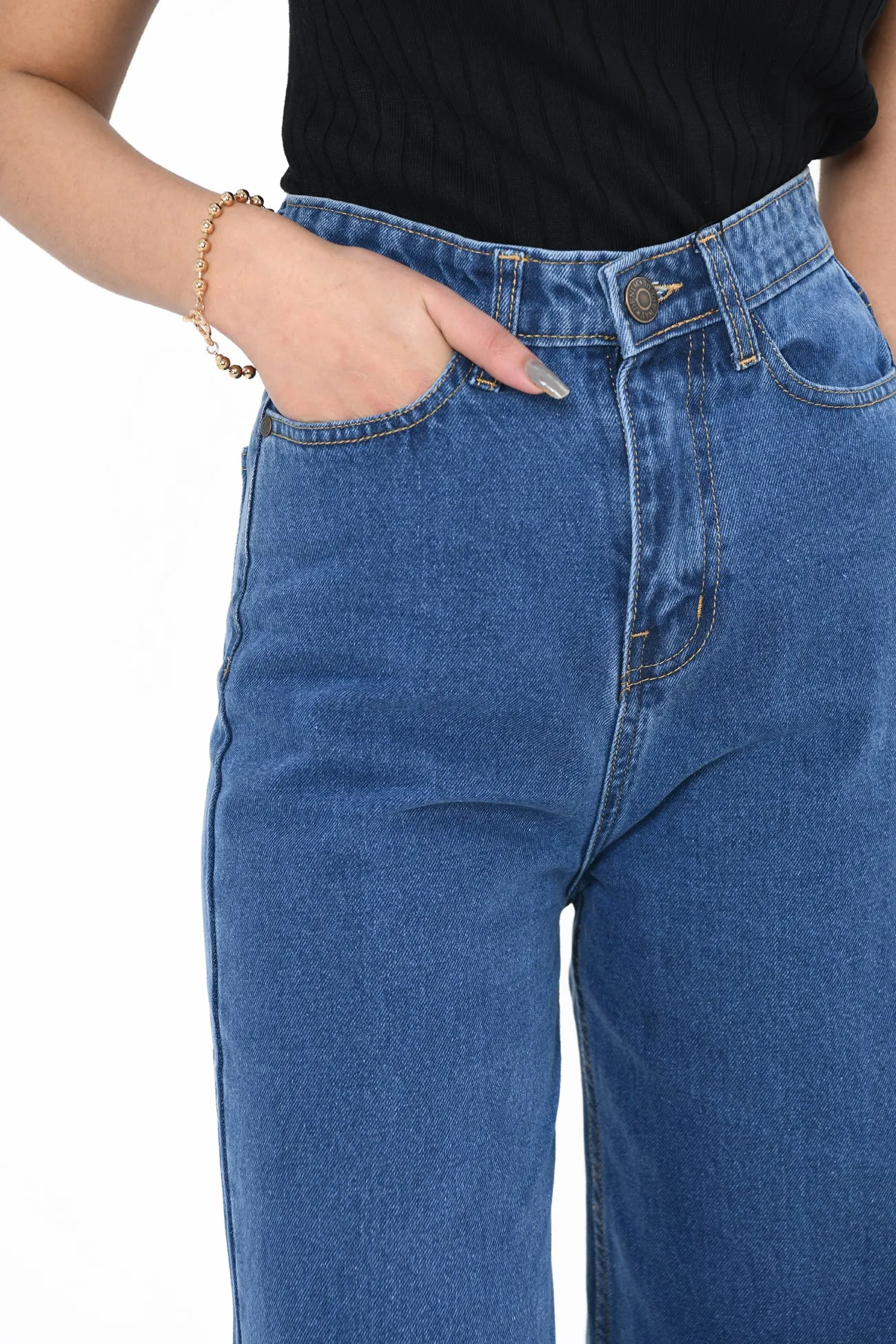 Flared jeans