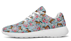 Floral Arabian Horse Sneakers