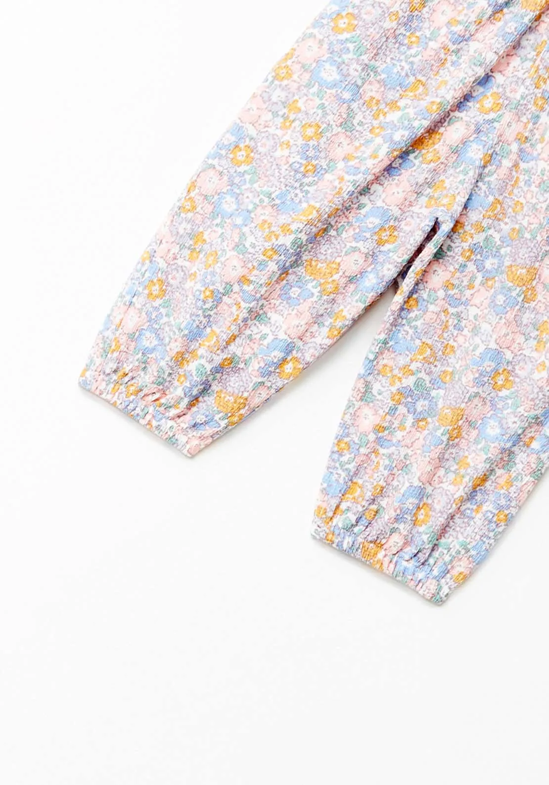 Flower Print Trousers - Assorted Colors.