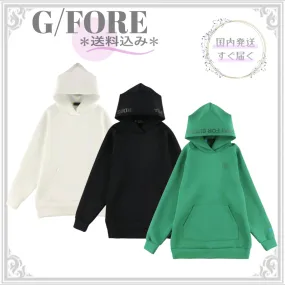 G FORE Hoodies & Sweatshirts | Street Style Long Sleeves with Plain Logo