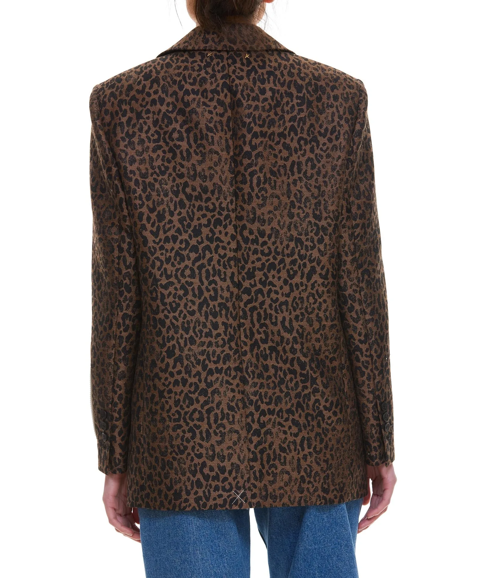 Golden Goose Leopard Print Jacket