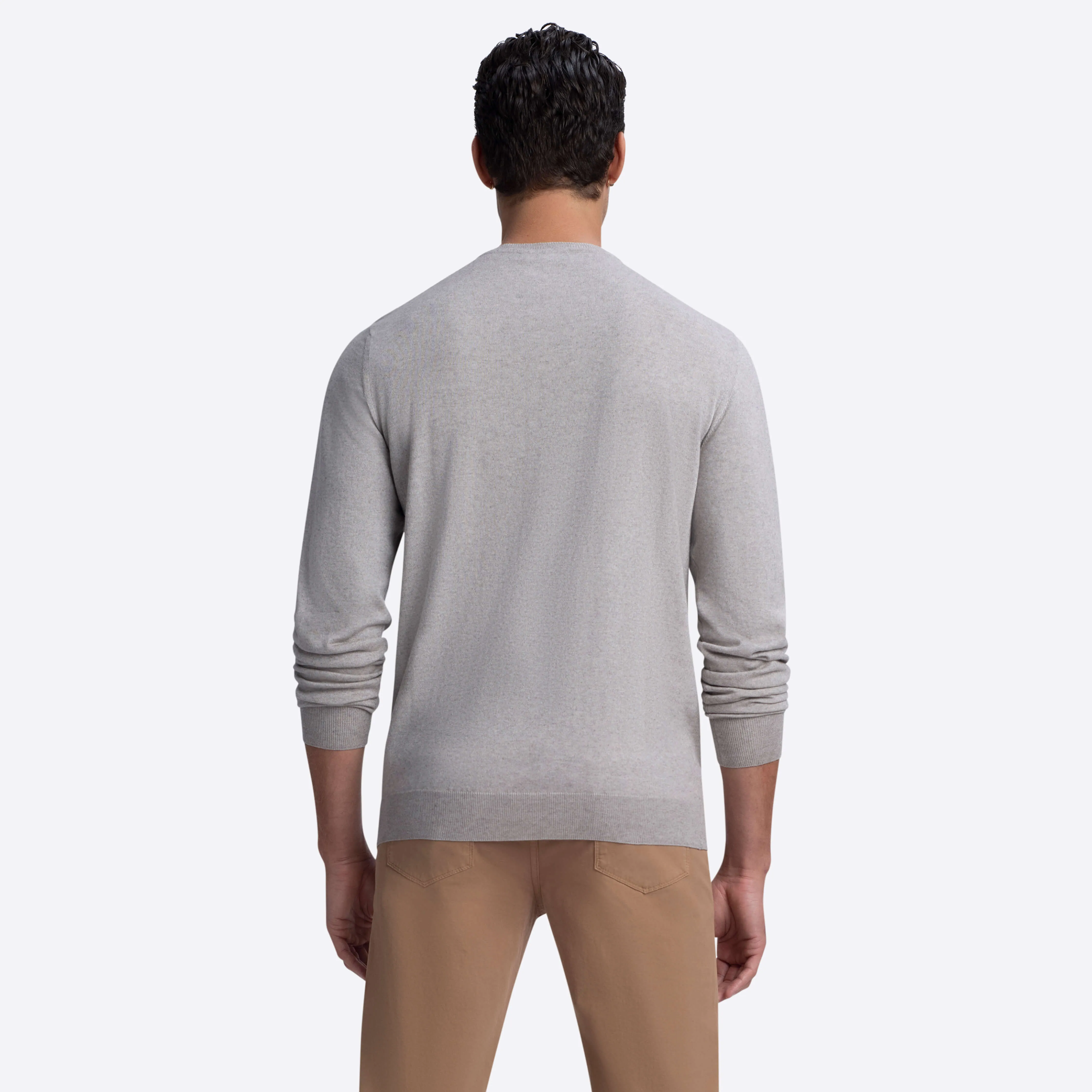 Heather Crew Neck Sweater