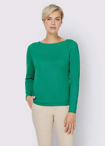 Heine Boat Neck Sweater | Grattan