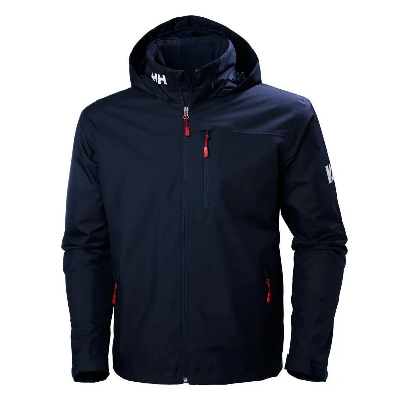 Helly Hansen Men's Crew Hooded Midlayer Rain Jacket