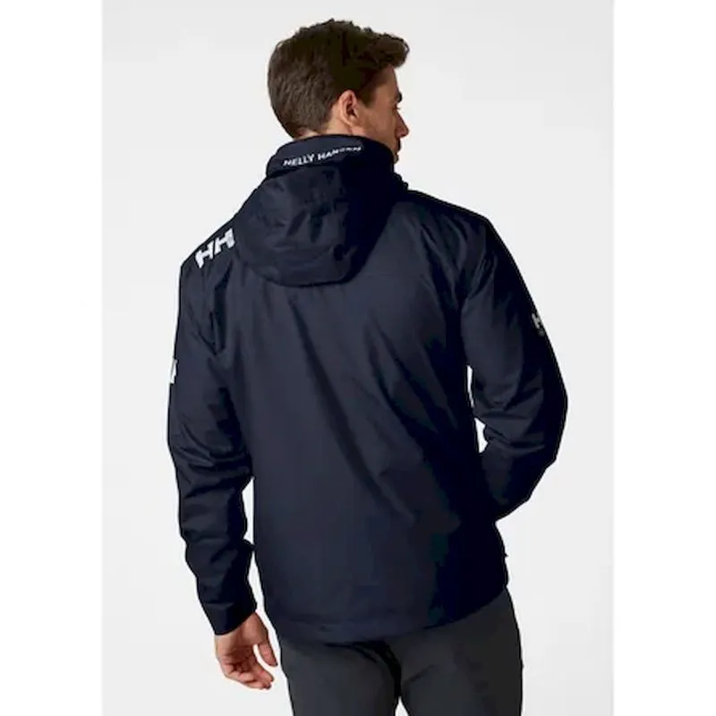 Helly Hansen Men's Crew Hooded Midlayer Rain Jacket