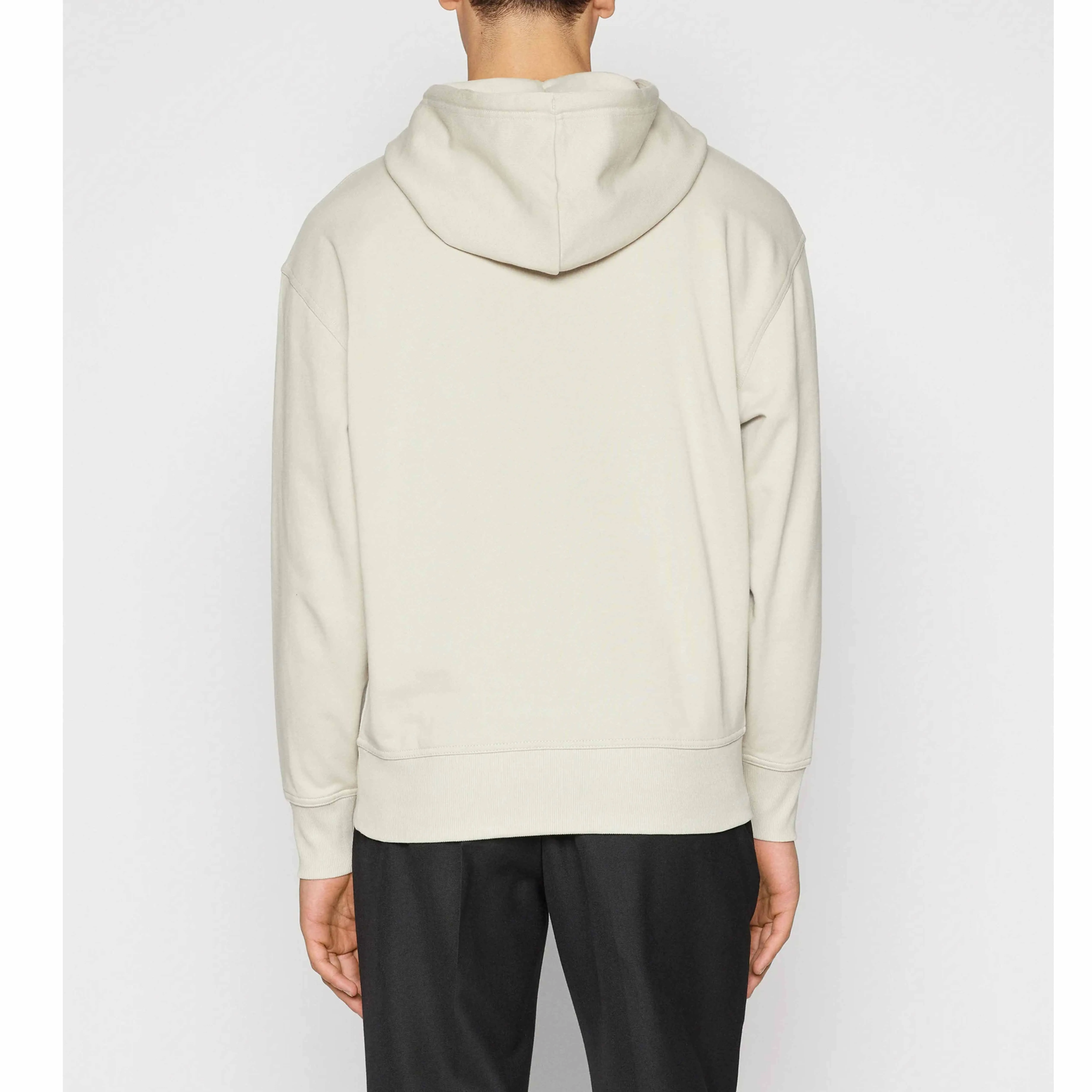 Hugo Boss Unisex Cotton Logo Hoodies | Street Style Long Sleeves Hoodies