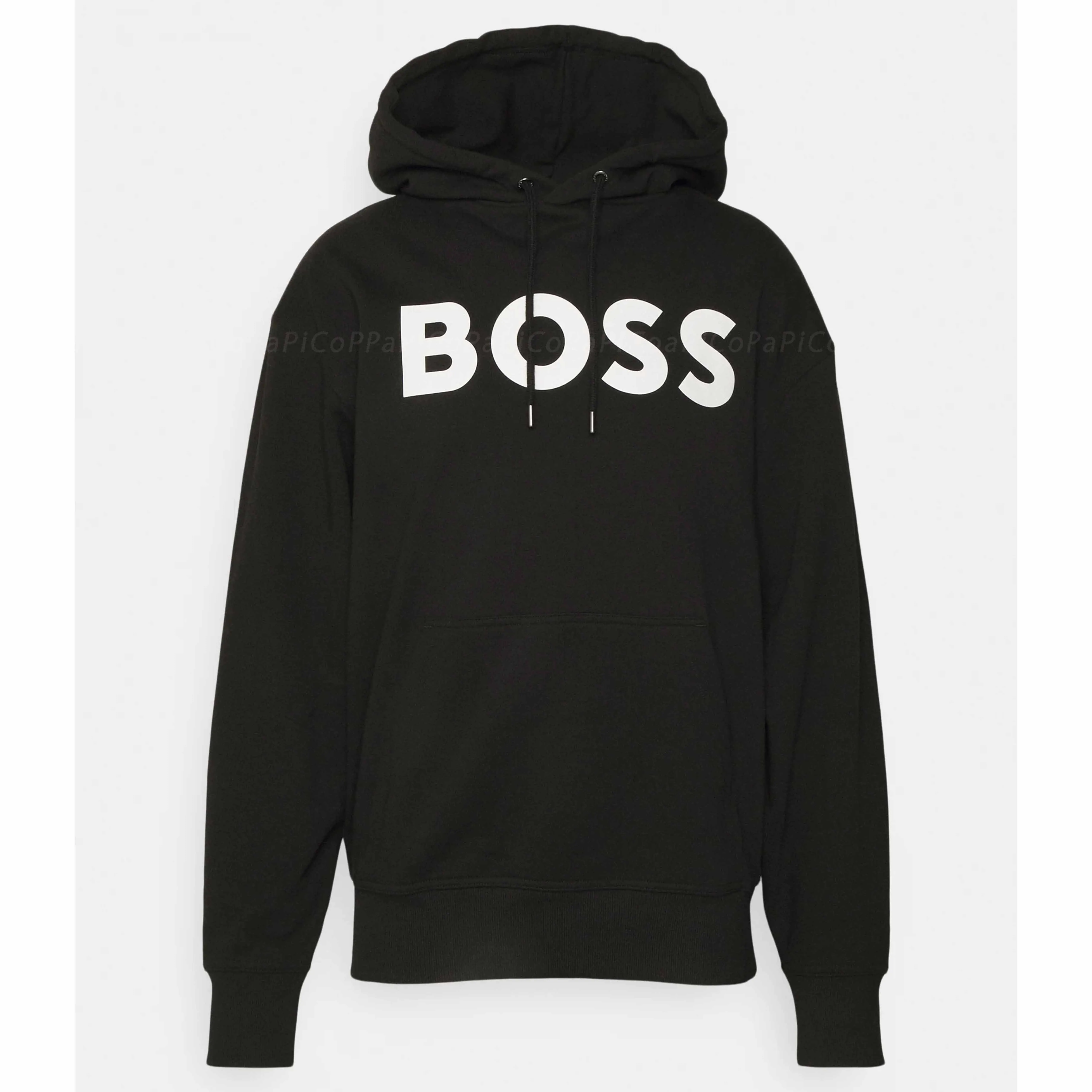 Hugo Boss Unisex Cotton Logo Hoodies | Street Style Long Sleeves Hoodies