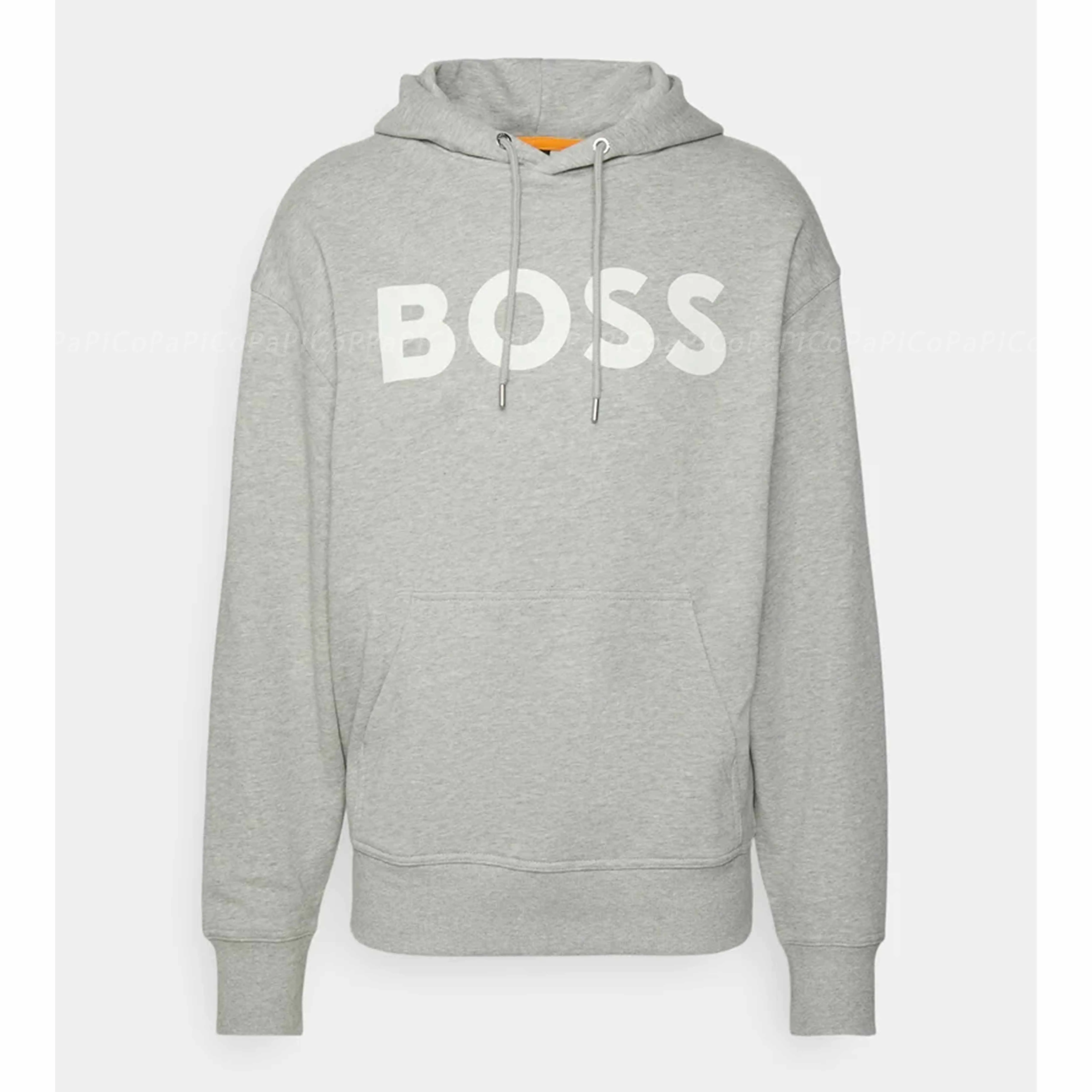 Hugo Boss Unisex Cotton Logo Hoodies | Street Style Long Sleeves Hoodies