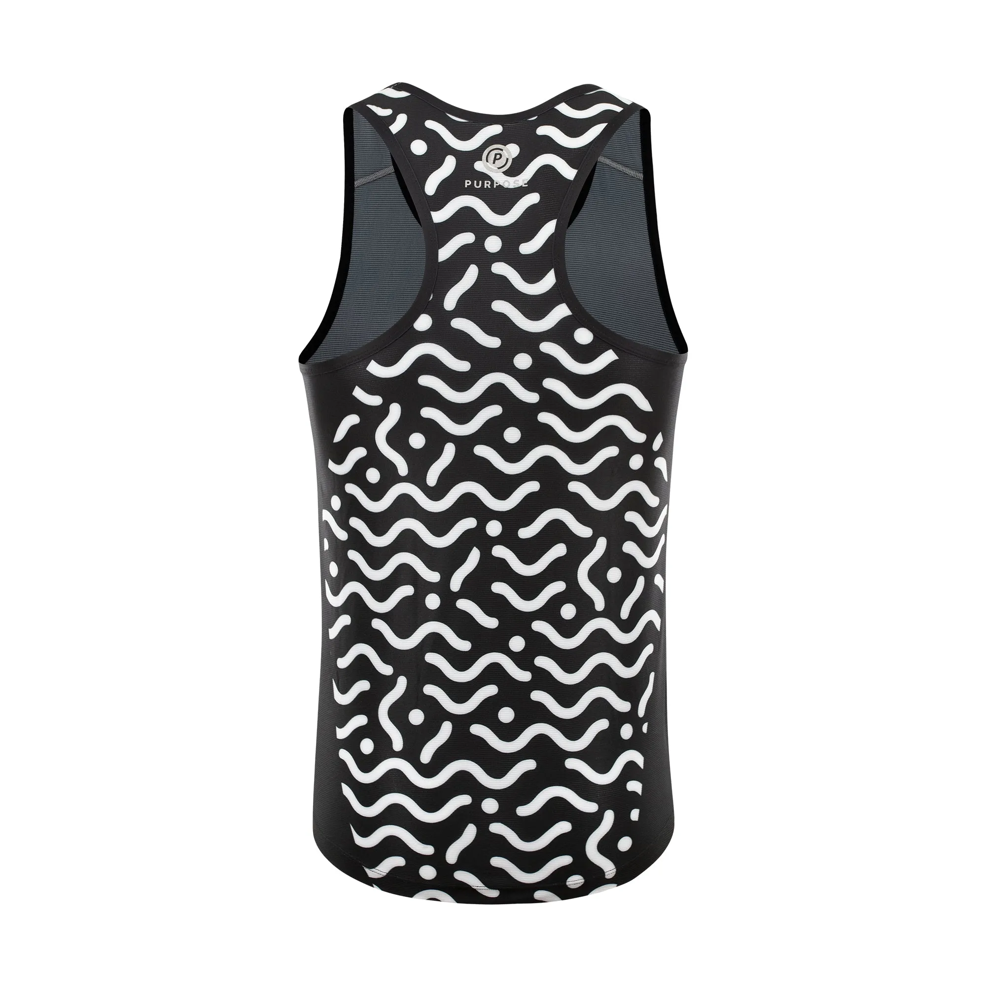 Hypermesh Black Running Singlet