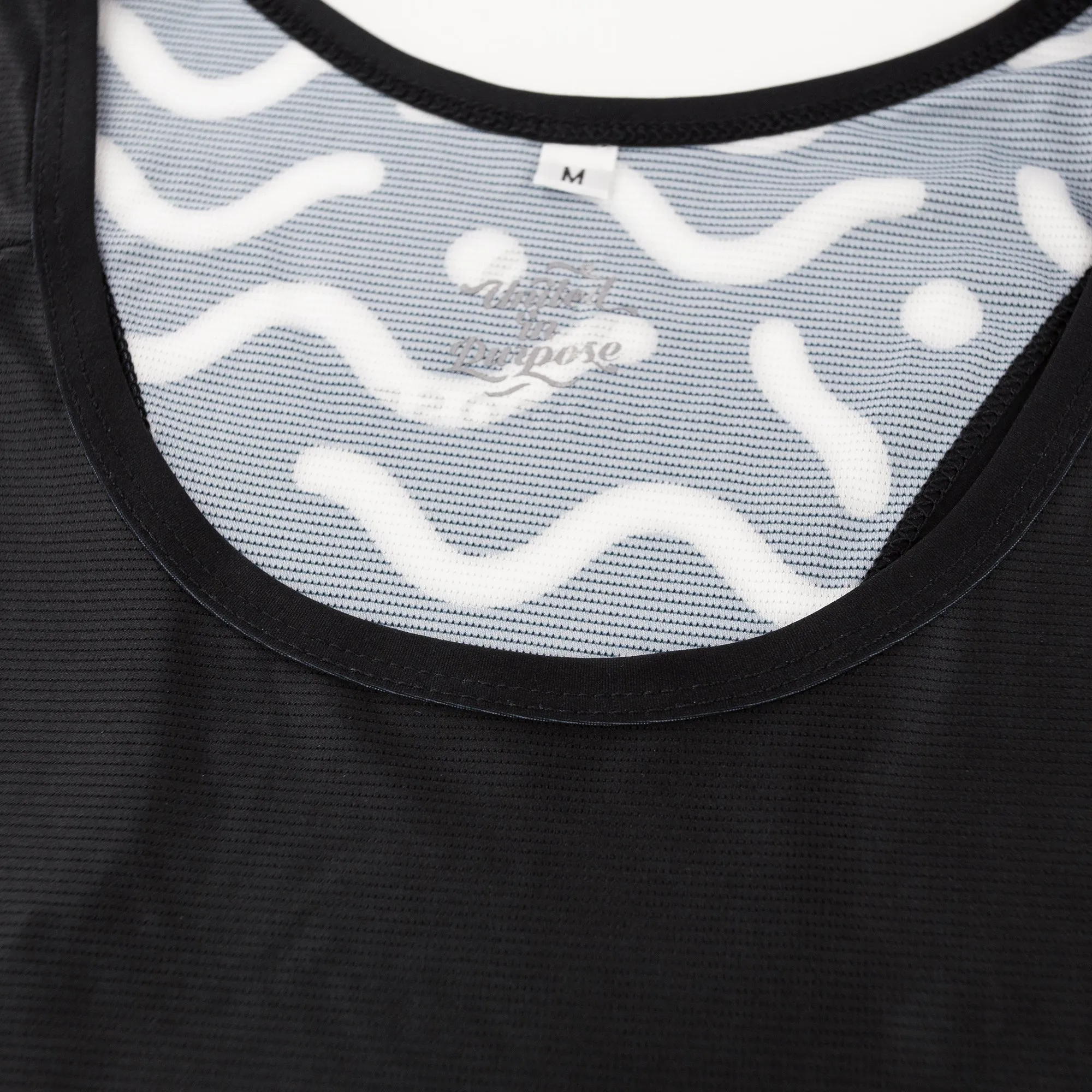 Hypermesh Black Running Singlet