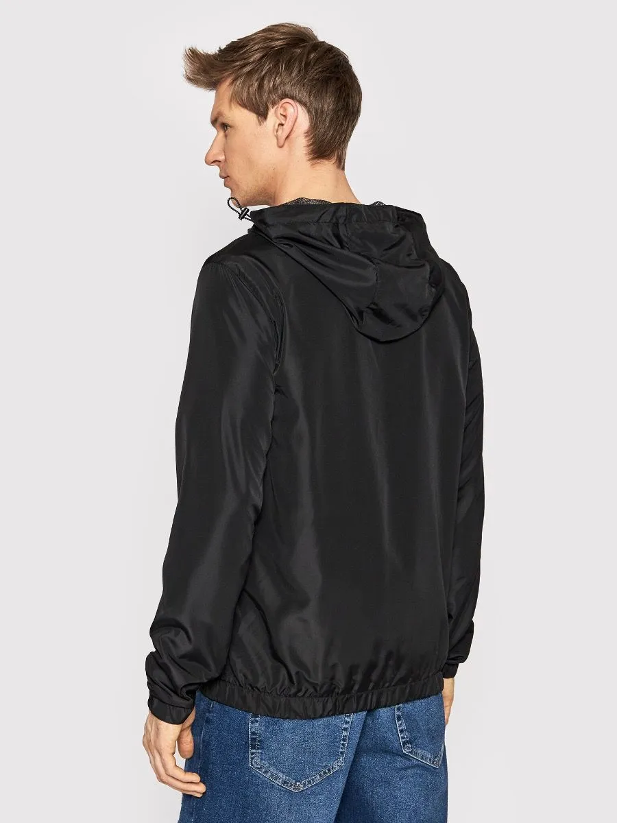 Jack & Jones Hooded Jungle Casual Jacket Black