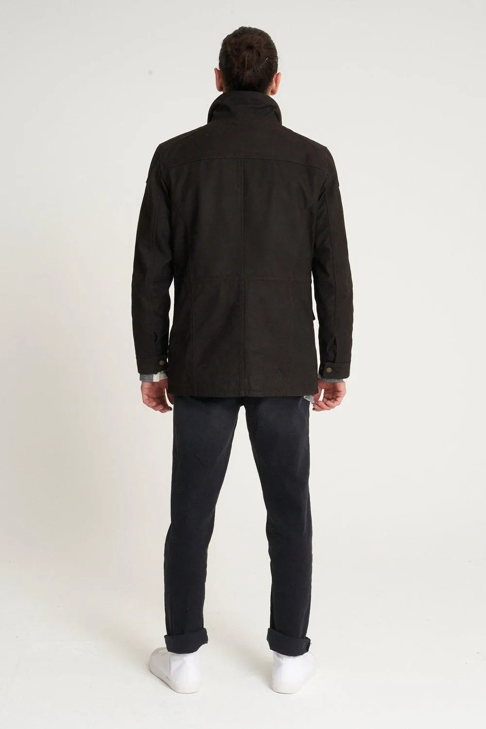 Jackets & Coats | Buffalo Leather Utility Coat | Barneys Originals