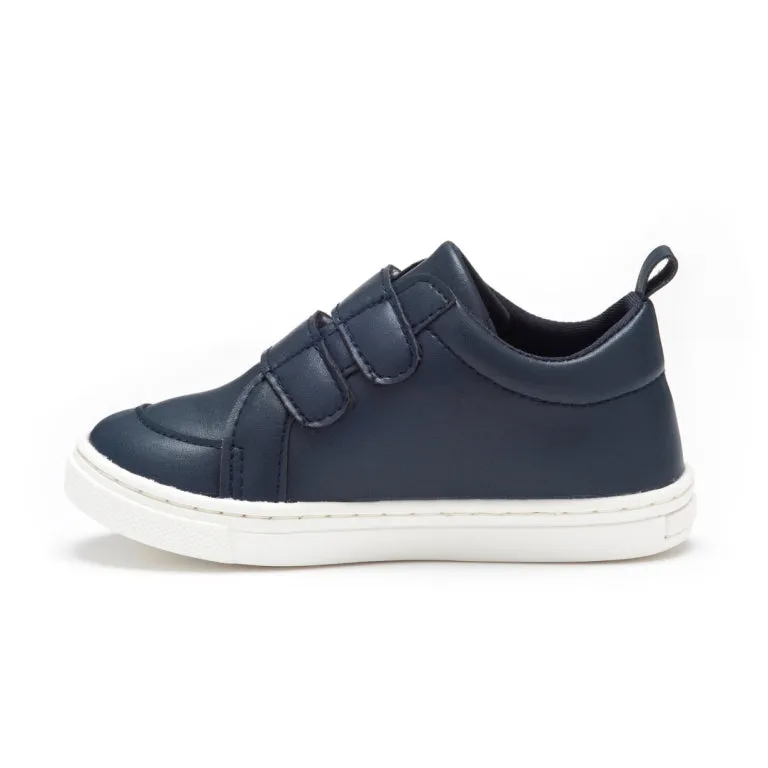 Jesse navy toddler shoes