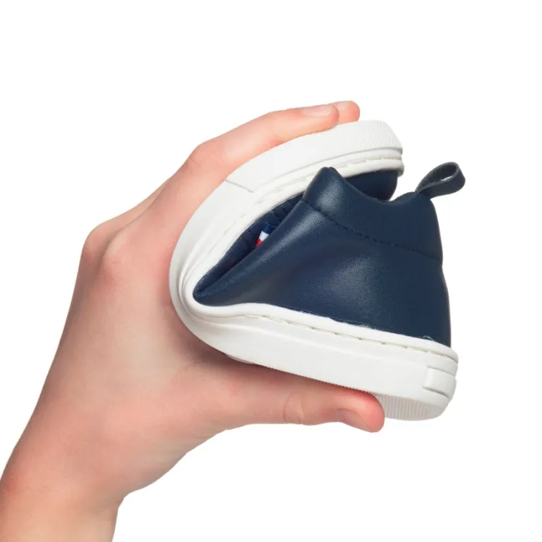 Jesse navy toddler shoes