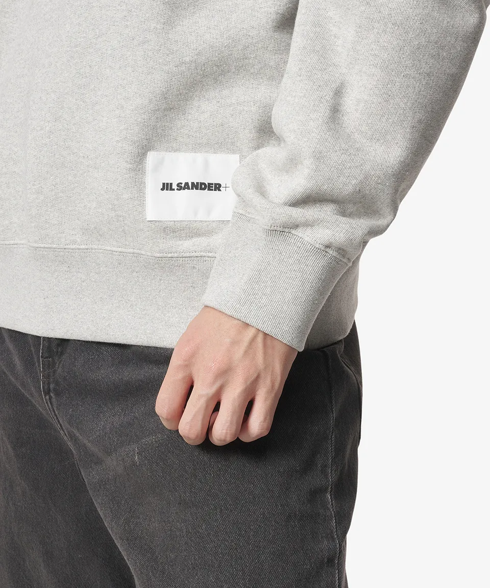 Jil Sander | Long Sleeves Cotton Logo Designers | Street Style