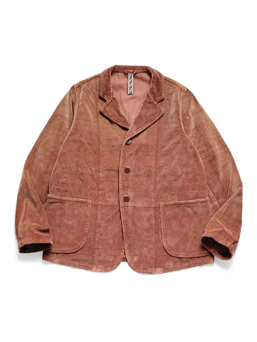 Kapital 9W Corduroy Mosiri Pattern Hospital Jacket