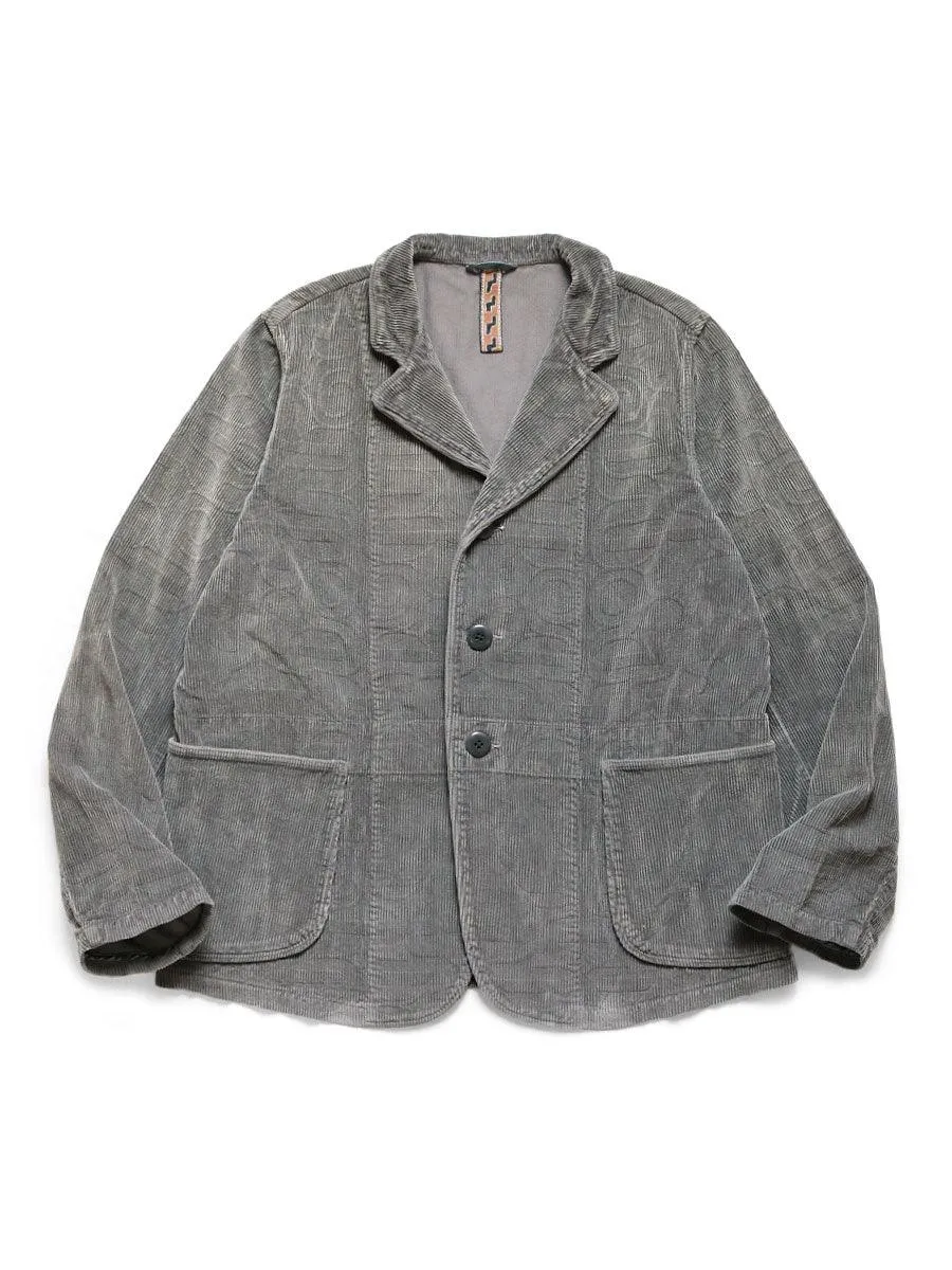 Kapital 9W Corduroy Mosiri Pattern Hospital Jacket