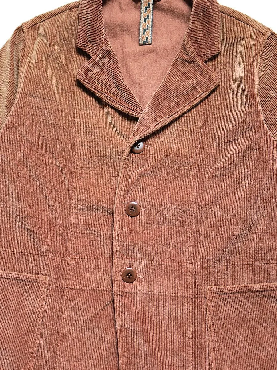 Kapital 9W Corduroy Mosiri Pattern Hospital Jacket