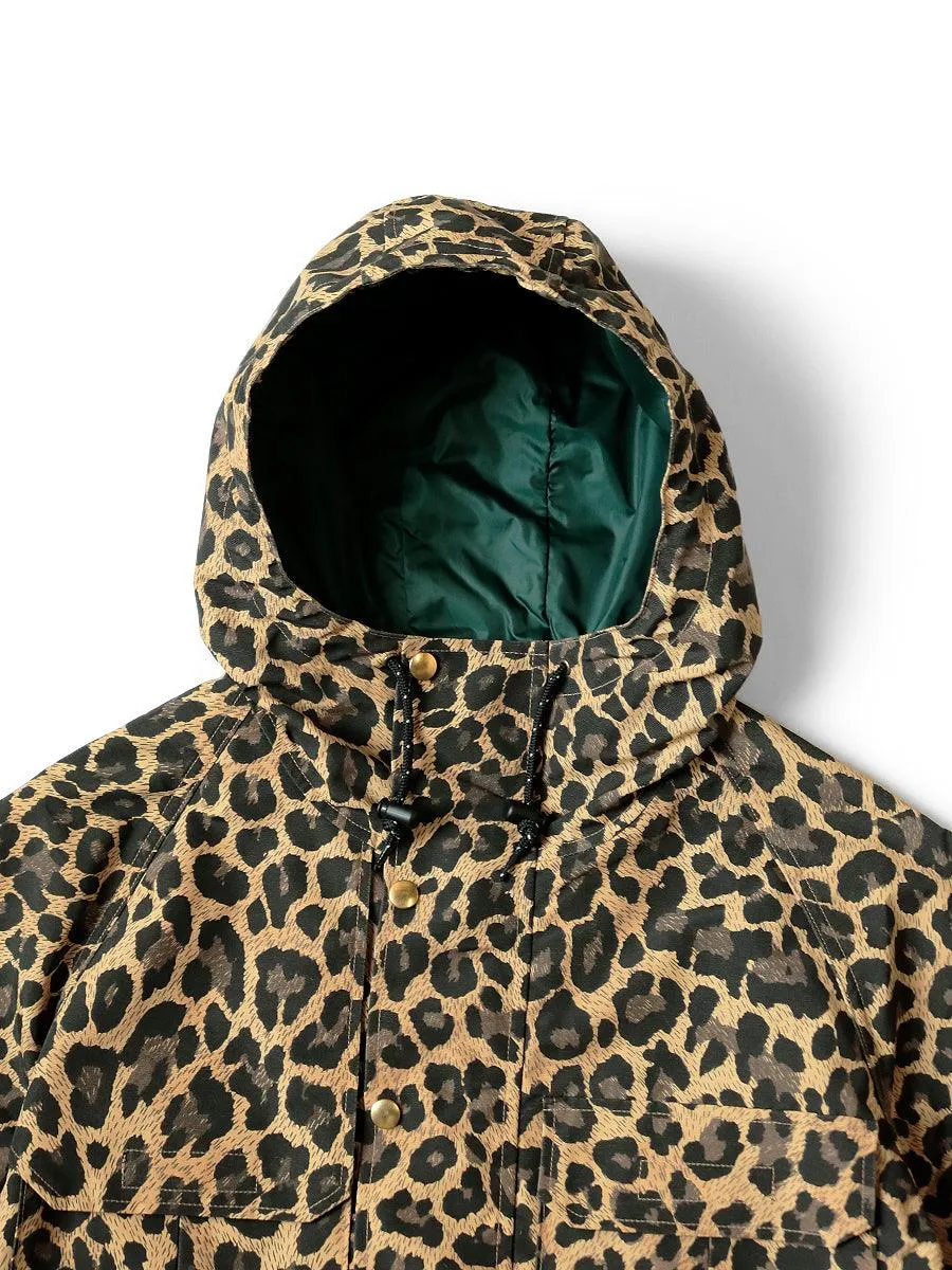 Kapital Cross Leopard Print Gale Parka Jacket