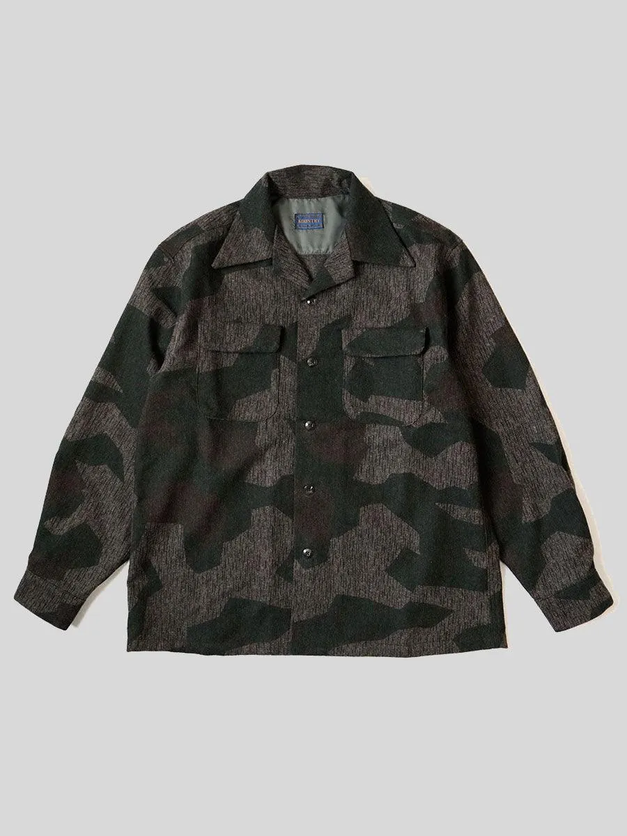 Kapital wool camouflage shirt jacket (Time Sale)