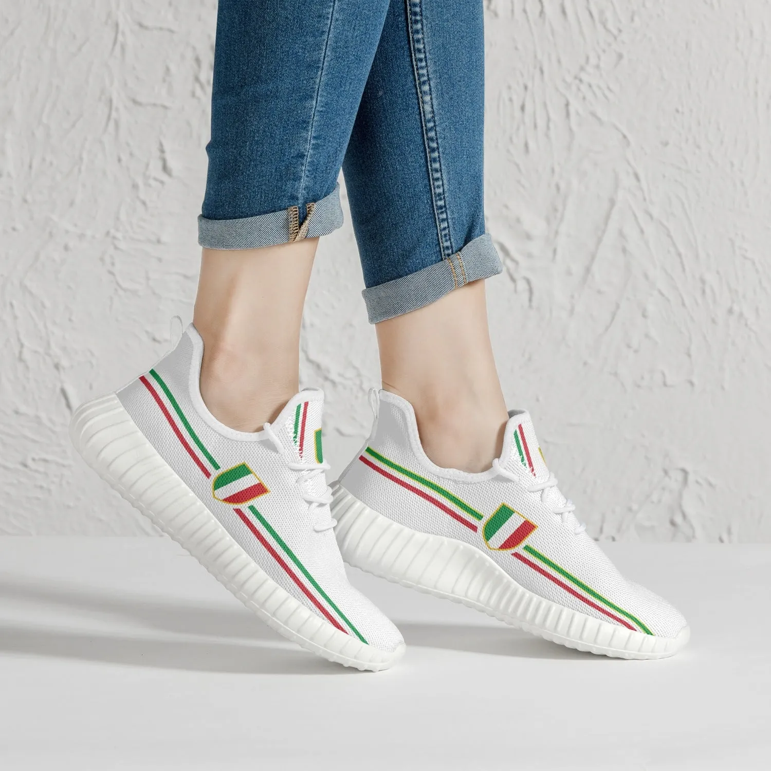 Knitted Women's Sneakers - Made in Italy