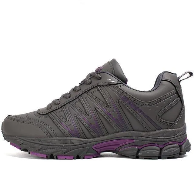 Lace Up Women's Sports Shoes for Outdoor Jogging, Walking, and Athletic Activities