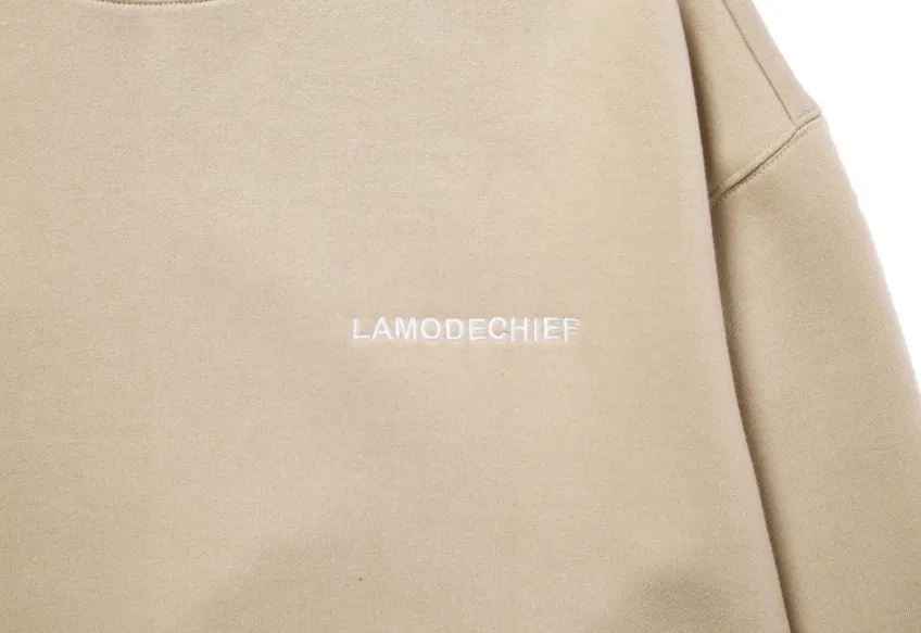 LAMODECHIEF Unisex Long Sleeves Hoodies & Sweatshirts | Street Style