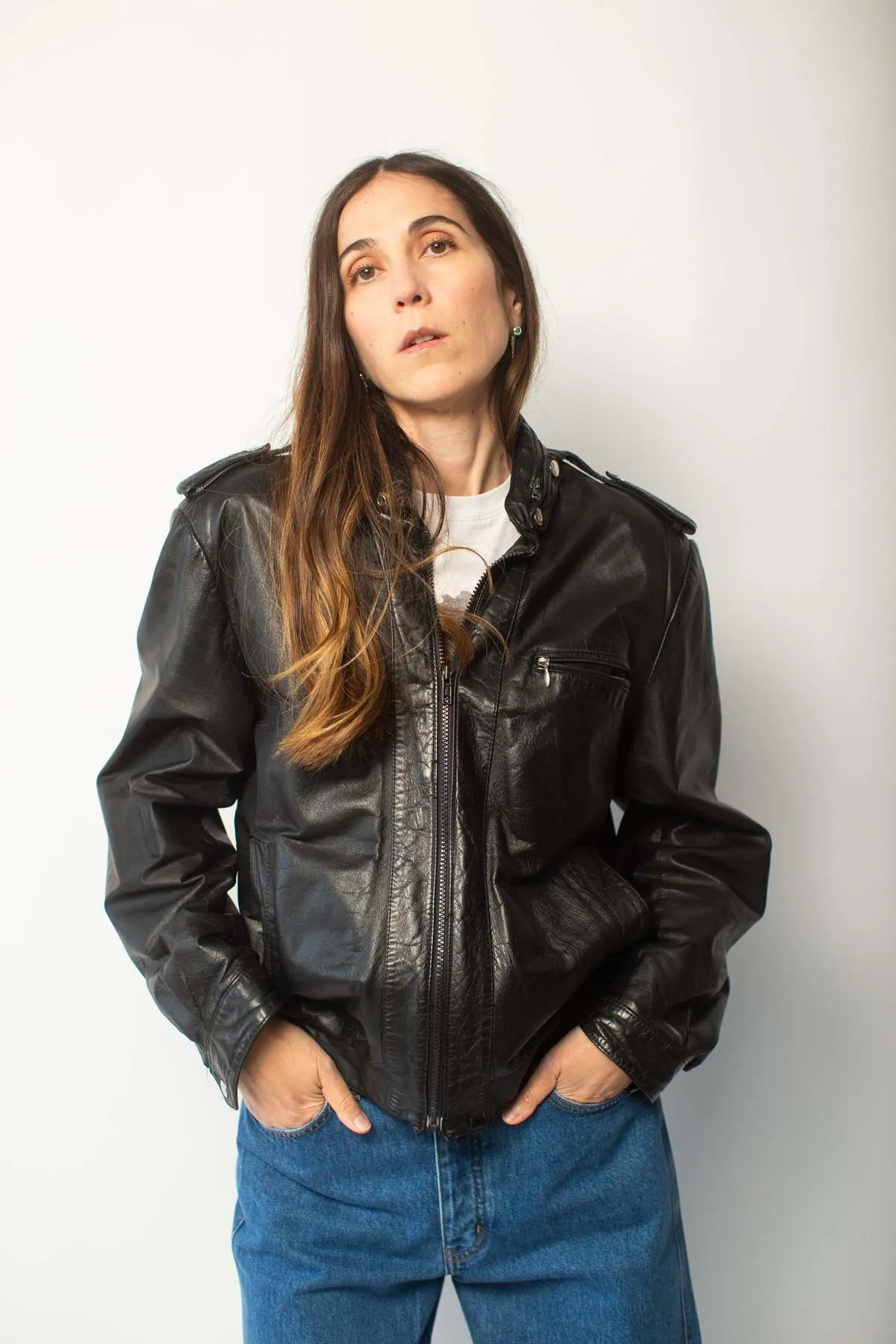 Leather Jacket - Black