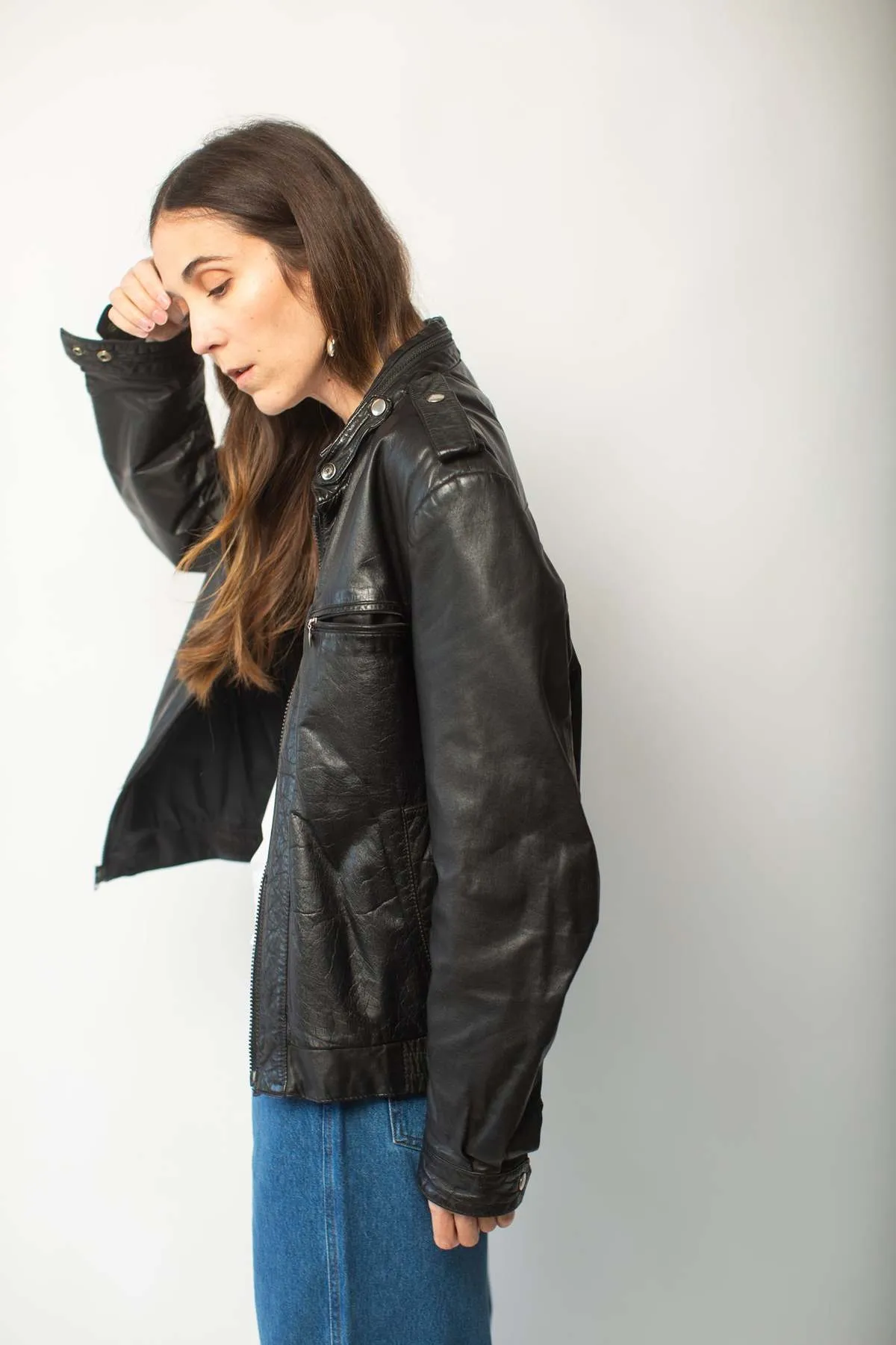 Leather Jacket - Black