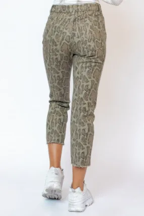 Leopard Print Trousers