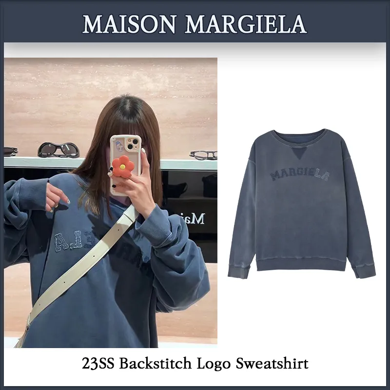 Maison Margiela | Street Style Unisex Logo Hoodies & Sweatshirts