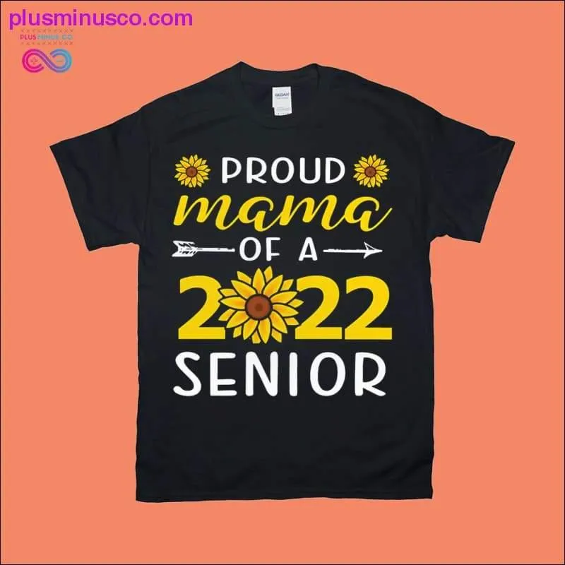 Mama of a 2022 Senior Shirt with Sunflower Design