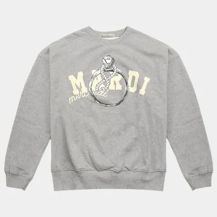 Mardi Mercredi | Street Style U-Neck Hoodies & Sweatshirts with Plain Logo