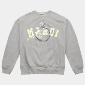 Mardi Mercredi | Street Style U-Neck Hoodies & Sweatshirts with Plain Logo