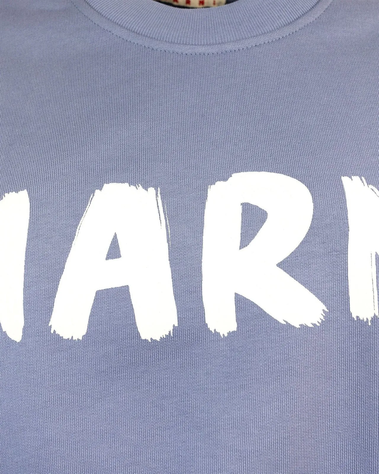 MARNI Crew Neck Long Sleeves Street Style Cotton Logo