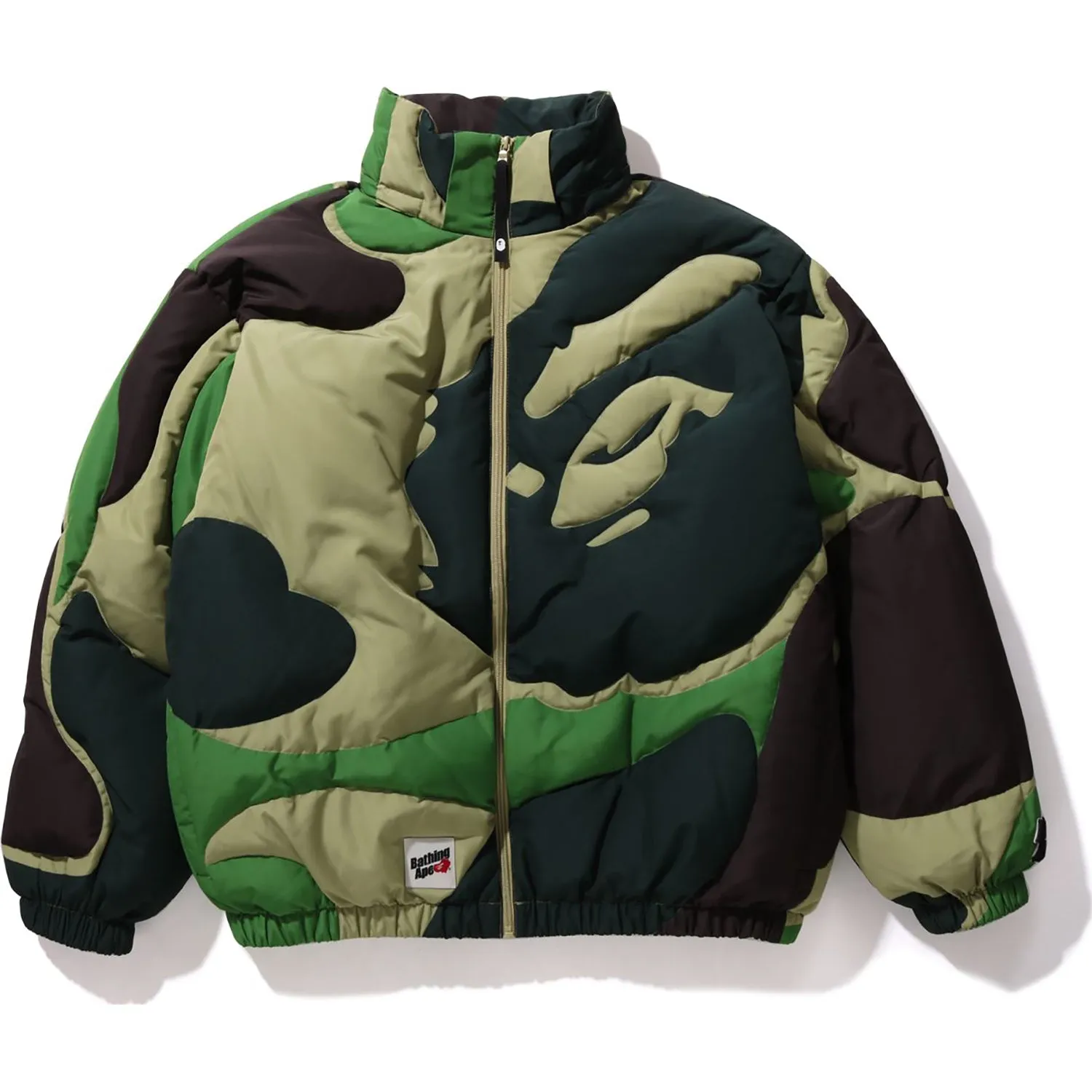 MEGA ABC Camo Hooded Puffer Down Jacket for Men