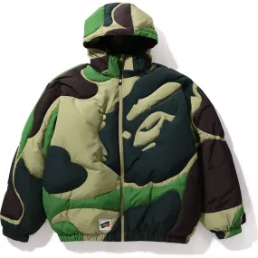 MEGA ABC Camo Hooded Puffer Down Jacket for Men