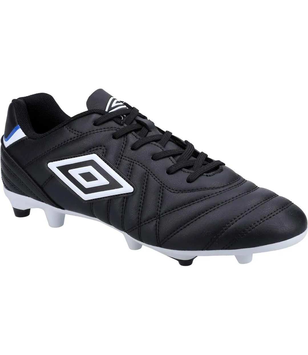 Mens speciali liga leather football boots black/white Umbro