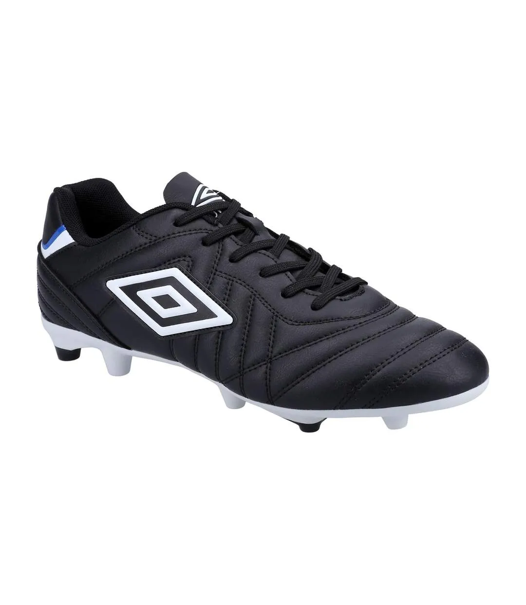 Mens speciali liga leather football boots black/white Umbro