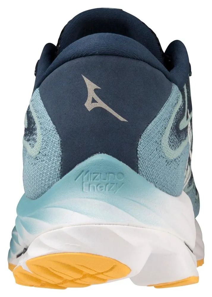 Mizuno Wave Rider 27 SSW Adriatic Blue Snow White