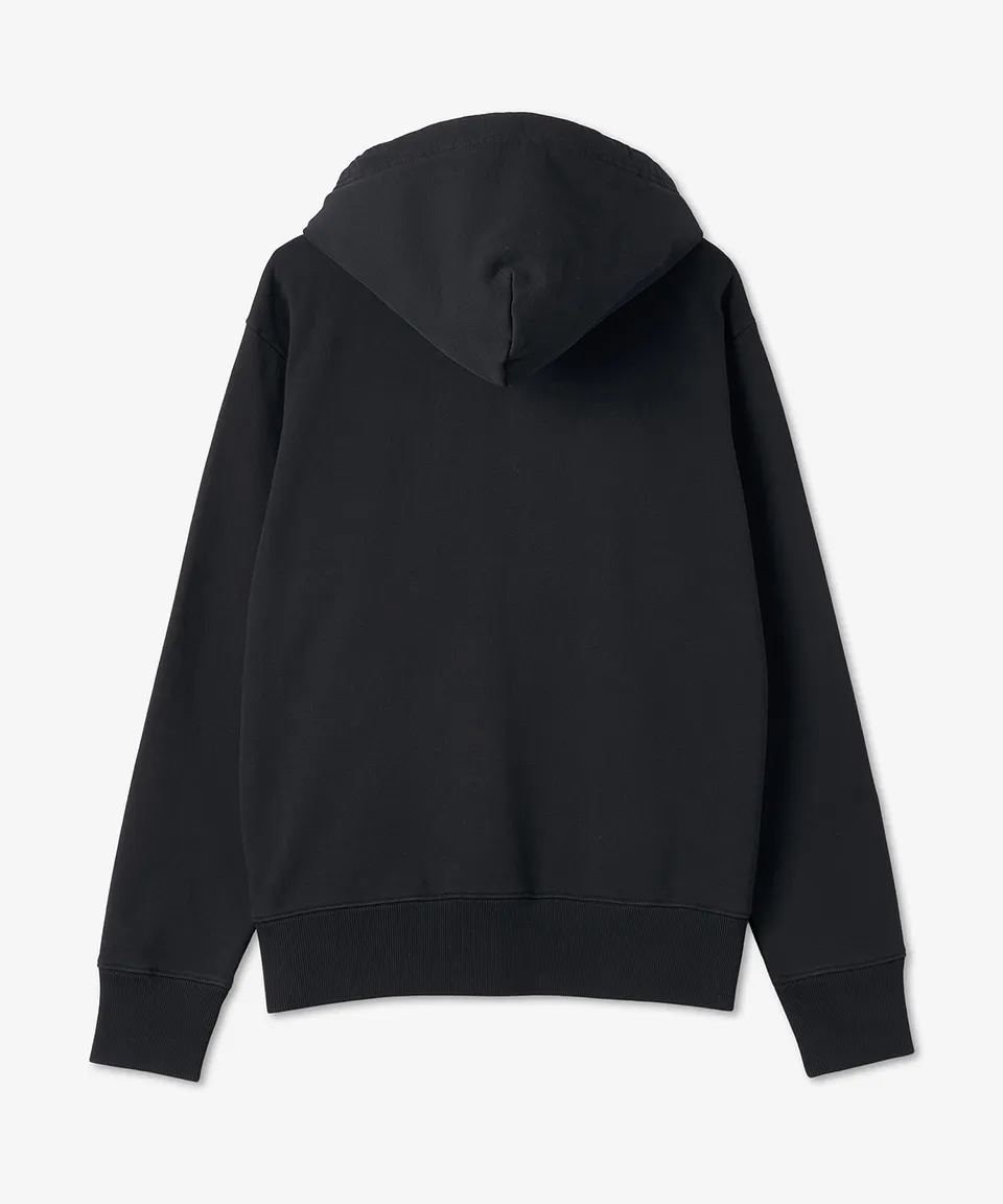 MM6 Maison Margiela long sleeves plain cotton logo hoodies - Street style