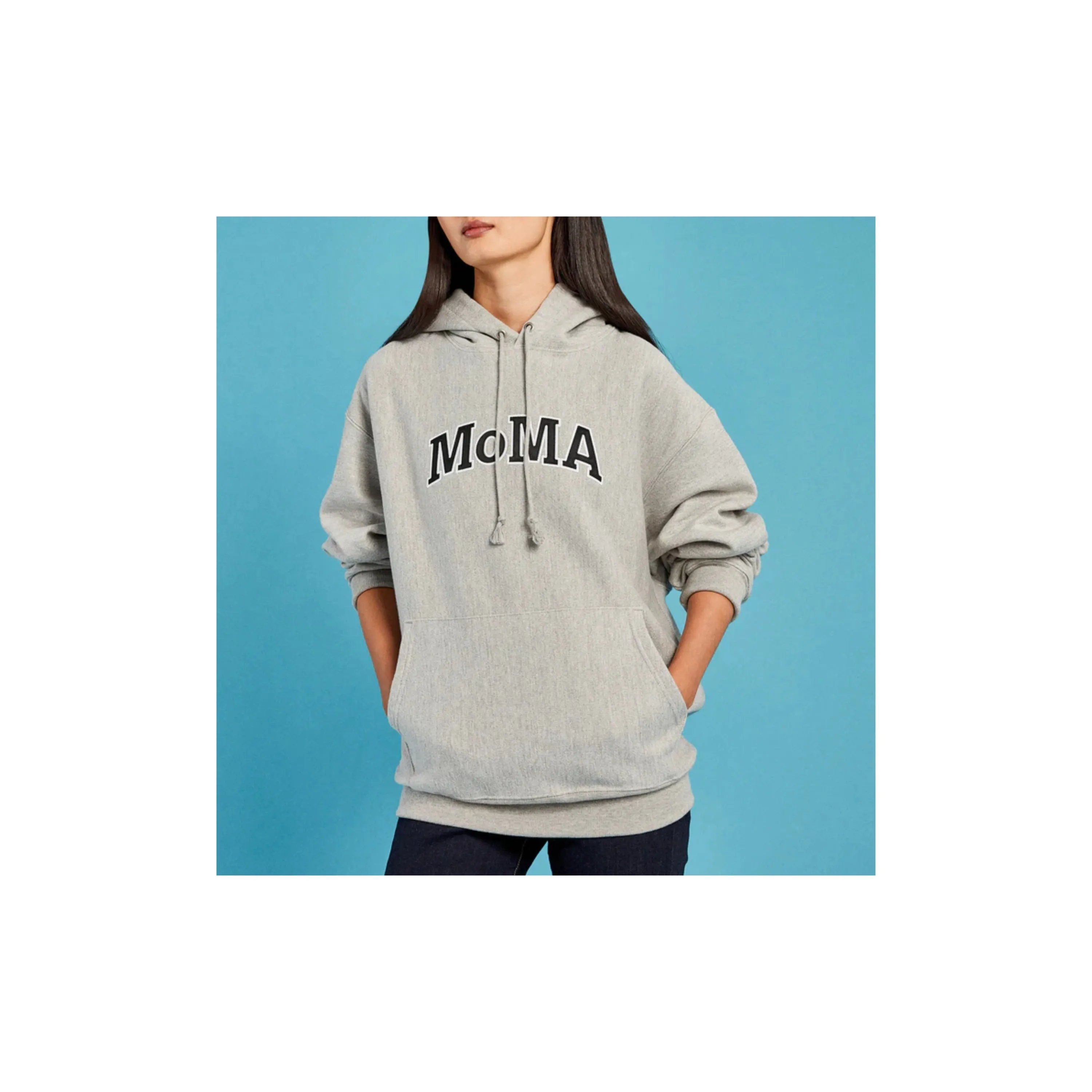 MoMA Unisex Street Collaboration Long Sleeves Plain Logo - Google SEO Result: Shop MoMA Unisex Street Style Collaboration Long S